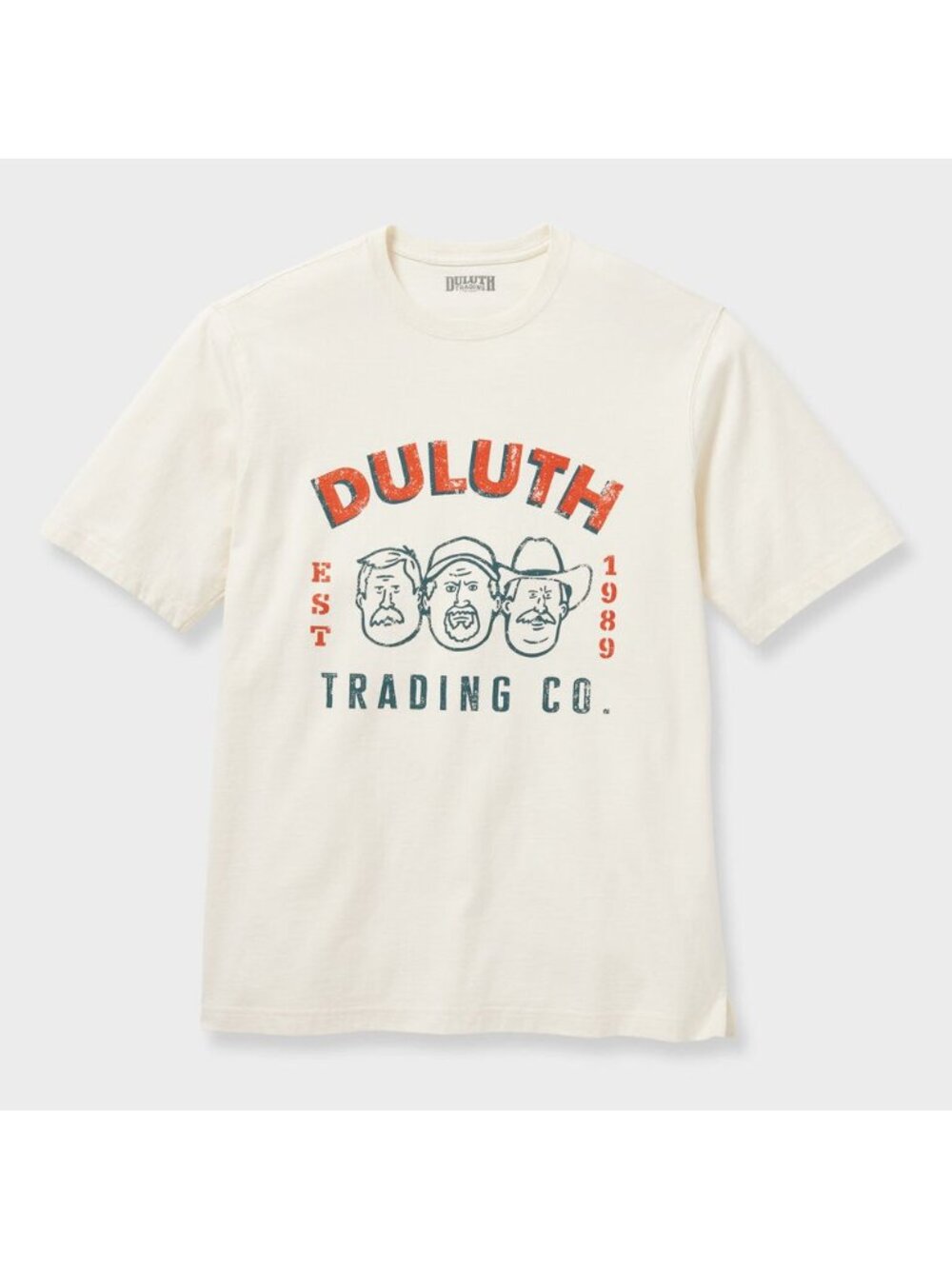 DULUTH TRADING CO. Men's Longtail T Relaxed Fit SS Logo T-Shirt Size L